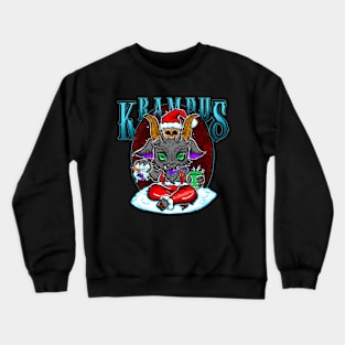 Krampus The Snow Maker Crewneck Sweatshirt